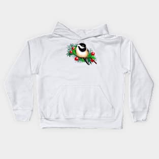 Claude The Chickadee Kids Hoodie